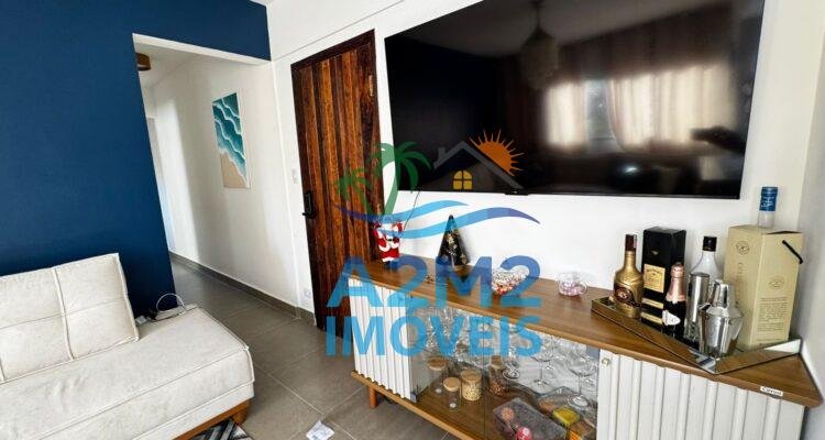 Apto em Condomínio com Vista Mar – 02 Dormitórios – Praia da Cocanha