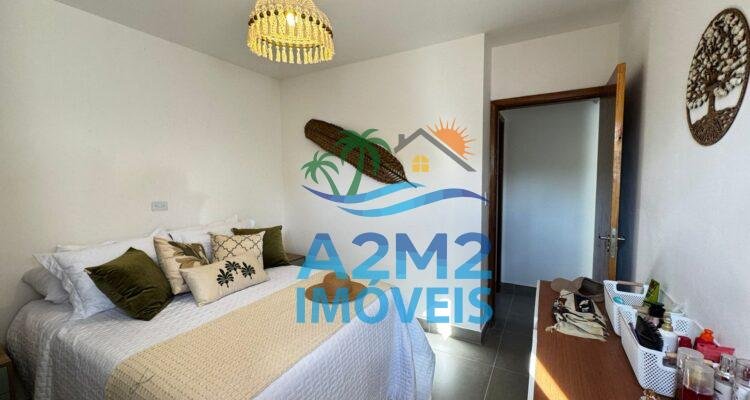 Apto em Condomínio com Vista Mar – 02 Dormitórios – Praia da Cocanha