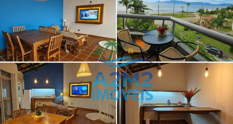Venda Cobertura Duplex Frente Mar – Praia Massaguaçu