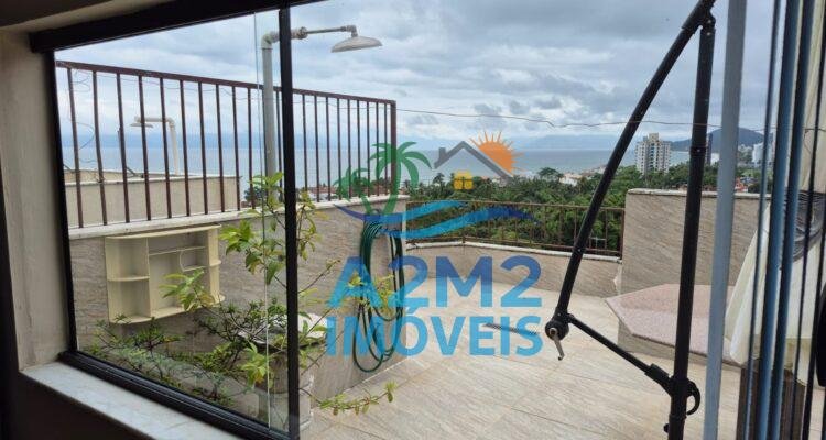 Venda de Cobertura duplex vista mar na praia da Cocanha em Caraguatatuba