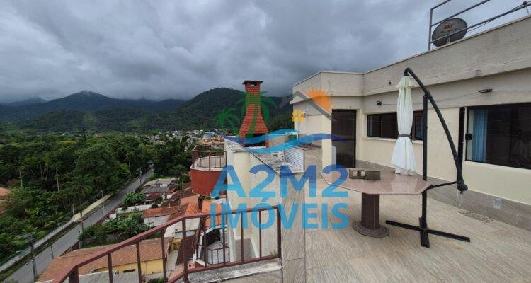 Venda de Cobertura duplex vista mar na praia da Cocanha em Caraguatatuba