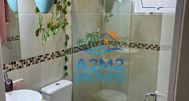 Casa em condomínio 2 dorm. sendo 1 suite sala dois ambientes – em Caraguatatuba