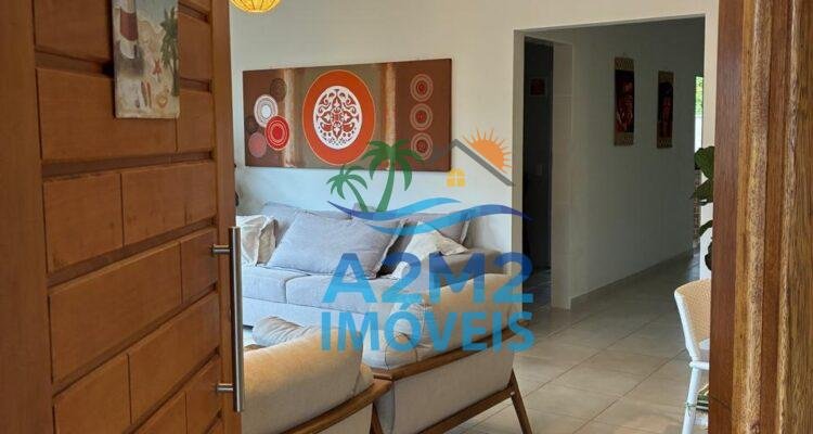 Casa em condomínio 2 dorm. sendo 1 suite sala dois ambientes – em Caraguatatuba