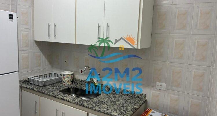 Apartamento 2 dorm. vista mar na praia da Massaguaçu em Caraguatatuba