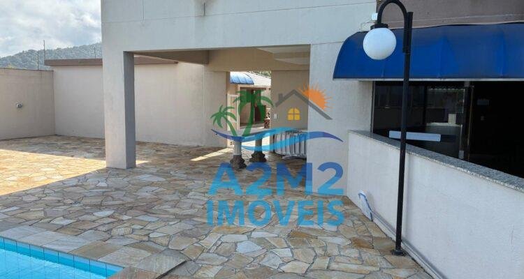 Apartamento 2 dorm. vista mar na praia da Massaguaçu em Caraguatatuba