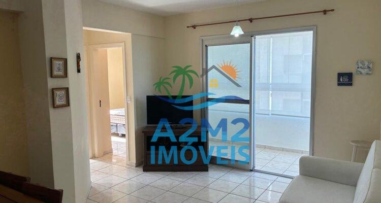 Apartamento 2 dorm. vista mar na praia da Massaguaçu em Caraguatatuba
