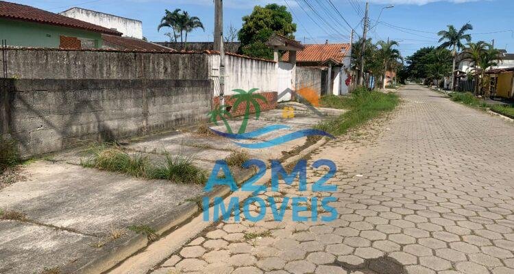 Terreno com 250 m² – Murado e Aterrado na Praia – Massaguaçu / Caraguatatuba