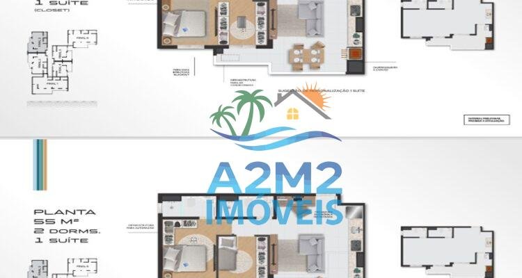 Apartamento a venda na praia da Massaguaçu