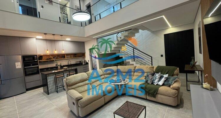 Casa 4 dormitórios no condomínio mar verde