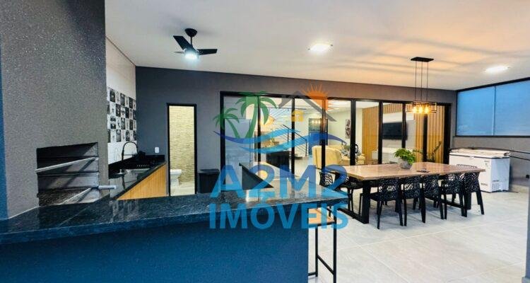 Casa 4 dormitórios no condomínio mar verde