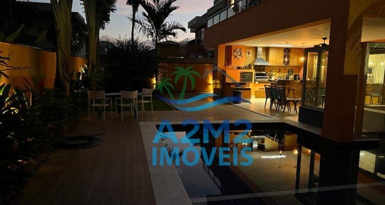 Casa de alto padrão à venda ou locação no Condomínio Costa Nova – Massaguaçu, Caraguatatuba (litoral norte SP)