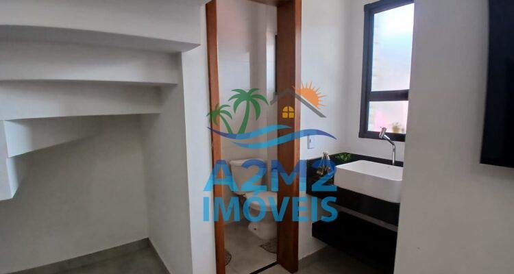 Sobrado 02 suítes Mobiliado a 300 metros da Praia de Massaguaçu