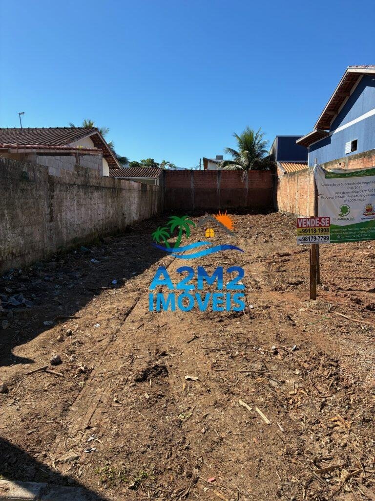 Terreno 300 m2 na praia da Massaguaçu em Caraguatatuba