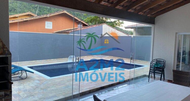 Casa 3 dormitórios no portal patrimonio em Caraguatatuba